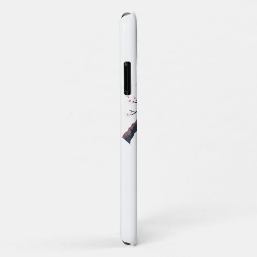 ミニマル和風の木の枝 iPhone/iPadケース Case-Mate iPhoneケース (裏面/右)
