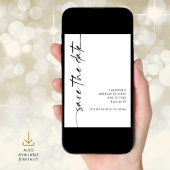 ミニマル回転書道卒業 セーブザデート