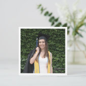 ミニマル大学院写真アナウンスカード 案内状 (スタンド正面)