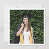 ミニマル大学院写真アナウンスカード 案内状 (正面)