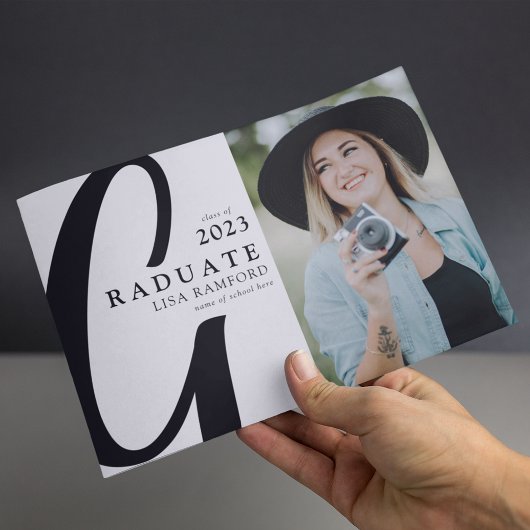 ミニマル大学院写真卒業 案内状