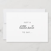 ミニマル妊娠のスクリプト 案内状 (正面)