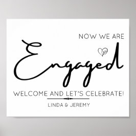 ミニマル婚約パーティへようこそ ポスター