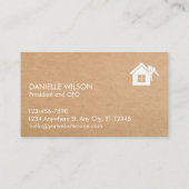 ミニマル実在スエステートクラフト 名刺 (裏面)