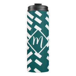 ミニマル対角パタストライプのーン，モノグラム タンブラー