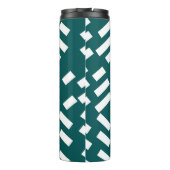 ミニマル対角パタストライプのーン，モノグラム タンブラー (裏面)