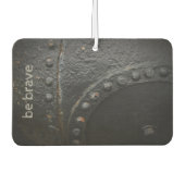 ミニマル工業用ブラックメタル カーエアーフレッシュナー (正面)