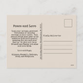 ミニマル平和と愛3の写真 シーズンポストカード (裏面)