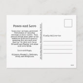 ミニマル平和と愛3の写真 シーズンポストカード (裏面)