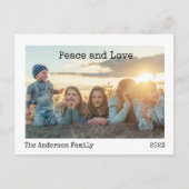 ミニマル平和と愛3の写真 シーズンポストカード (正面)