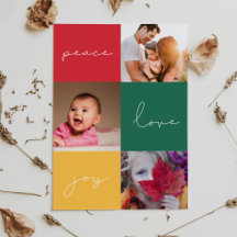 ミニマル平和ラブジョイ3フォトコラージュ