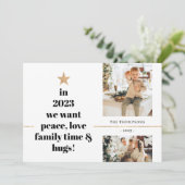 ミニマル平和ラブファミリーハグ数々の写真 シーズンカード (スタンド正面)