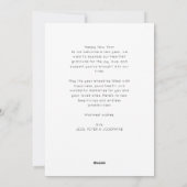 ミニマル年賀状 シーズンカード (裏面)