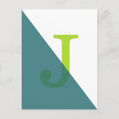 ミニマル幾何学模様 ポストカード (正面)