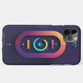 ミニマル幾何学的ロゴ： AbsoluteRelative Case-Mate iPhoneケース (裏面(横))