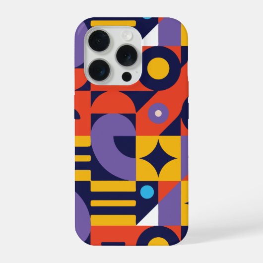 ミニマル幾何学 iPhoneケース (裏面)