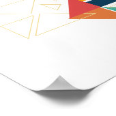 ミニマル幾何形状ポスター ポスター (角)