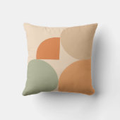 ミニマル幾何枕スカンジナビアモダン クッション (裏面)