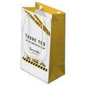 ミニマル建築パーティーサンキュー紙 スモールペーパーバッグ (裏面アングル)