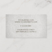 ミニマル弁護士プロフェッショナル名刺 名刺 (裏面)