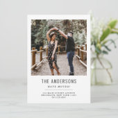 ミニマル引っ越しましたの変更の写真の移動 案内状 (スタンド正面)