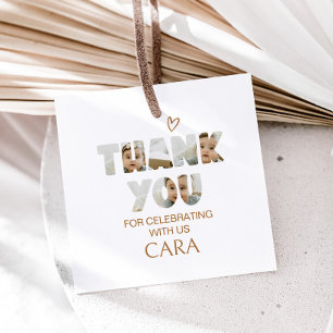 ミニマル恋しく思リトルフォトバースデーパーティー広場 フェイバータグ