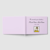 ミニマル悔やみや弔慰ゲストブック ゲストブック (全面)