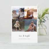 ミニマル愛ライトハヌカー脚本4フォトグリッド シーズンカード (スタンド正面)