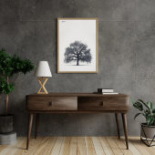 ミニマル感動的リストファミリー名カスタム引用文 ポスター