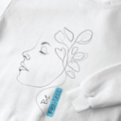 ミニマル感動的主義の女性用Art Sweatshirt スウェットシャツ