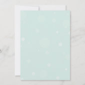 ミニマル手書きスクリプトブラウンブライダルブランチ 案内状 (裏面)