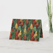 ミニマル手書きフェリーズ・ナヴィダッド写真 シーズンカード (裏面)