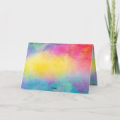 ミニマル手書きメリークリスマスフォト シーズンカード (裏面)