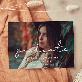 ミニマル手書き大学院写真発表 案内状