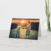 ミニマル手書き季節の挨拶の写真 シーズンカード (正面)