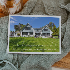 ミニマル手書き移動 ポストカード