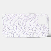 ミニマル抽象ラインのスマホケース Case-Mate iPhoneケース (裏面 (横))