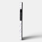 ミニマル抽象ラインのスマホケース Case-Mate iPhoneケース (裏面 / 左)