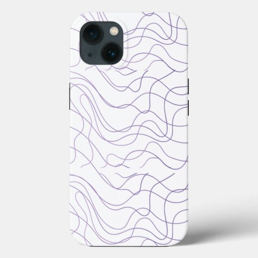 ミニマル抽象ラインのスマホケース Case-Mate iPhoneケース (裏面)