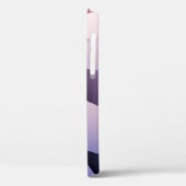 ミニマル抽象芸術のモックアップの背景青とピンク  Case-Mate iPhoneケース (裏面 / 左)