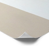 ミニマル抽象芸術アートニュートラルカラーポスター ポスター (角)