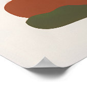 ミニマル抽象芸術アートベクモダントルイラストレーション ポスター (角)