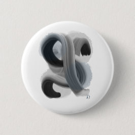 ミニマル抽象芸術アートワークボタン 缶バッジ