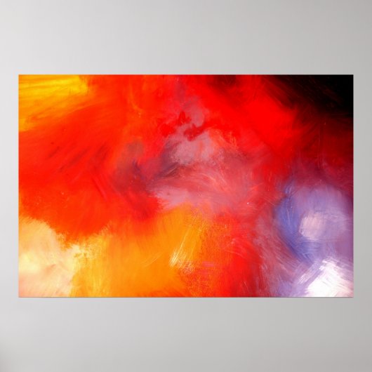 ミニマル抽象芸術アート – モダンアートポスタープリント ポスター (正面)