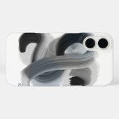 ミニマル抽象芸術アートiPhone 16ケース Case-Mate iPhoneケース (裏面 (横))