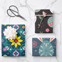 ミニマル抽象芸術イースターエッグラップ