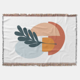 ミニマル抽象芸術ウォールアート スローブランケット