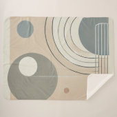 ミニマル抽象芸術シェルパブランケット シェルパブランケット (正面(横))