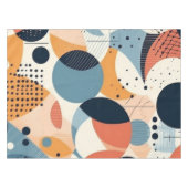 ミニマル抽象芸術シームレスパターン – 幾何学的(10) テーブルクロス (正面(横))