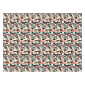 ミニマル抽象芸術シームレスパターン – 幾何学的(1) テーブルクロス (正面(横))